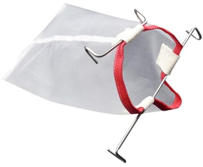 Veemoon Filtro de Malla Ultrafina Reutilizable para Alimentos Bolsa Colador de Nylon para Filtración de Miel y Vino Herramienta Compacta y Duradera para Cocina Doméstica