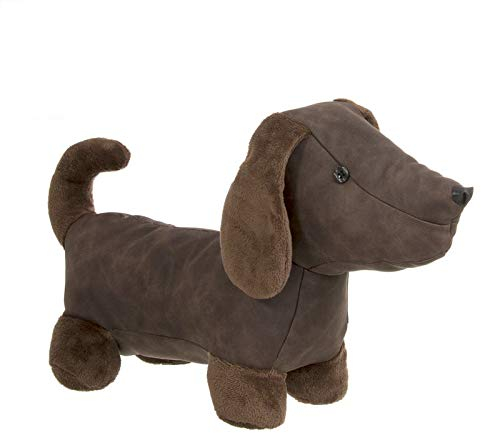 ROCKING GIFTS Sujetador de Puertas Perro Tekel: Tope para Suelo, Resistente, Seguro y Duradero.