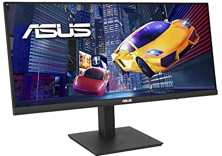 ASUS VP349CGL Gaming Monitor – 34 inch, 21:9 Ultra-wide QHD (3440 x 1440), IPS, HDR-10, USB-C, 100Hz
