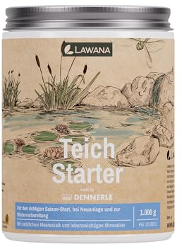 Lawana Teich Starter, 1 kg - Für den richtigen Saison-Start, bei Neuanlage und zur Wintervorbereitung