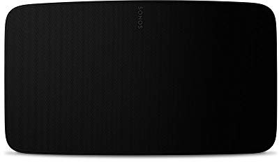 Sonos Five | HI-FI Speaker with Wi-Fi, 3.5mm Jack Input, Support Hi-Res Audio Streaming - Black (Renewed)