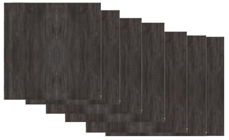 30 Pack Self Adhesive Vinyl Floor Tiles,Waterproof Floor Tile,Peel and Stick Wall Floor Stickers for Bathroom Kitchen Bedroom Living Room Planks,30x30cm Sticky Floor Tiles(Dark Grey)