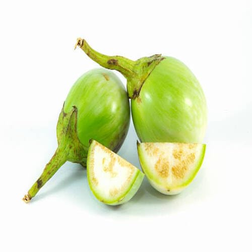 Semillas de berenjena frescas (60 unidades) para plantar en amarillo