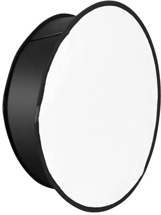 ERYUE YN56-1 56cm Round Softbox Diffuser for YN600L/ YN900 LED Video Light, Portable Foldable Softbox for LED Light Panel, Ideal Portrait and Product Photography