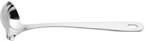 Weis Cucchiaio da Salsa, Acciaio Inossidabile, Argento, 22 x 7 x 5 cm