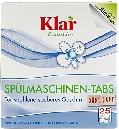 Klar Bio Spülmaschinen-Tabs, 25 St (1 x 500 gr)