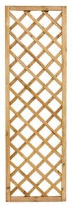 ITALFROM Panneau grillagé Diagonale en Bois de pin imprégné pour Jardin – CM90 x 180h