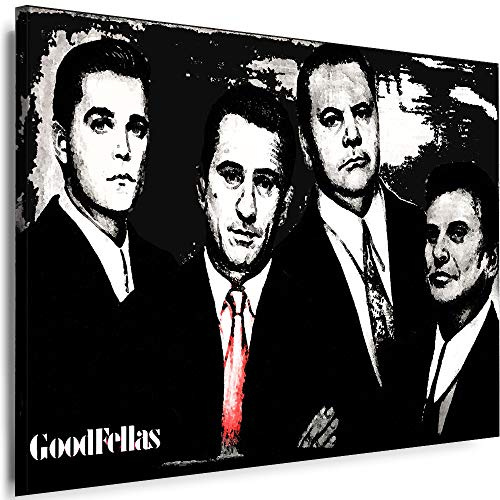 Myartstyle - Bilder Goodfellas 120 x 80 cm Leinwandbilder XXL - 1 Teilige Wandbilder Film Popular Movies Kunstdrucke w-P-2020-063