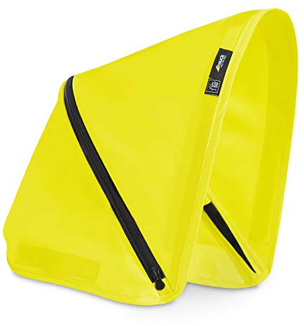 Hauck Cappotta a 3 Zone con Protezione Solare UPF 50+ per il Passeggino Swift X, Design Moderno, Facile da Installare, Stile Individuale - giallo neon
