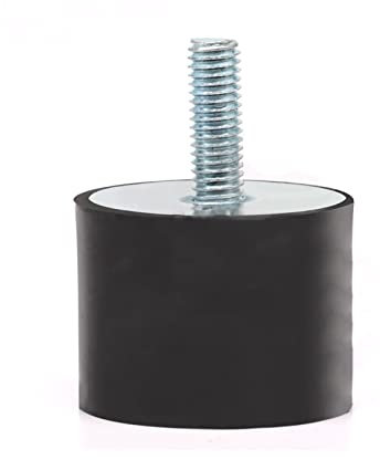 Mechanisch Erschöpfen 1 stücke Gummi Stoßdämpfer M4 M5 M6 M8 M10 Außengewinde Gummi Crash Pad Dämpfer Montieren Isolator for Boot Auto Isolation Montage (Size : 30x25 M8x23mm 1Pcs)