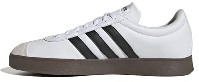 adidas Hombre VL Court Base Shoes, FTWR White/Core Black/Grey One, 43 1/3 EU