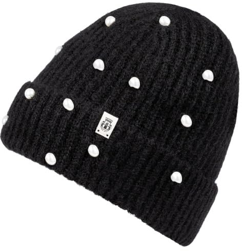 Roeckl Woll-Mütze Pearl, Schwarz
