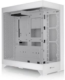 Thermaltake CTE E600 MX Snow | ATX/E‑ATX PC Gehäuse | Dual‑Chamber Layout | Tempered Glass | Airflow | Radiator bis 420 mm* | leiser Build