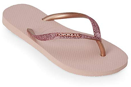 Havaianas SLIM Glitter II Brown ROSA 39/0