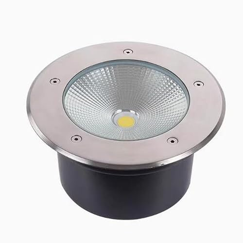 Éclairage de Paysage à LED - Éclairage de Paysage, projecteur Rond encastrable AC 220 V, éclairage de Sol de Paysage extérieur étanche IP65, projecteur Souterrain carré de Jardin, Facile à i