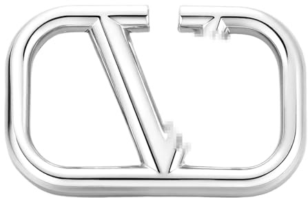 Silber Brosche,Buchstabe V Brosche,CC Brosche,Damen CC Brosche,Perle Brosche,Modern Brosche,Große Broschen für Kleidung Brief Brosche,Dupes,Ideal Geschenk für Frauen, ideal für Geburtstage,Muttertag