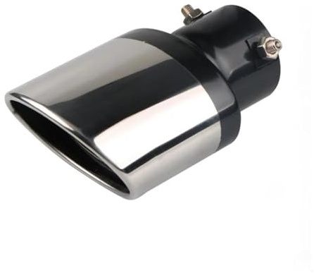 Para O&pel Para Mokka Para Corsa D Silenciador Escape Universal Acero Inoxidable Para Coche Cubiertas Embellecedores Tubo Escape Coche