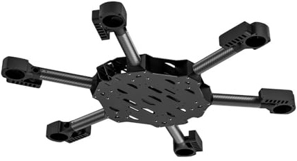 FPV-Drohnenrahmen – 552 mm T300-Kohlefaserkonstruktion mit 19 mm und 29 mm Kamerahalterung, anwendbar auf 106 m UAV
