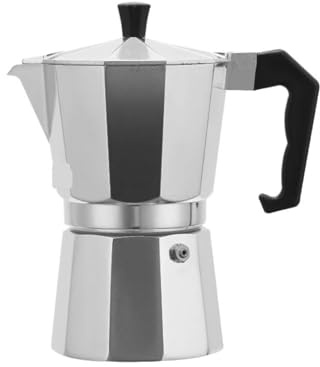 50/100/150/300 ml Aluminium Moka Topf Kaffee Espresso Perkolator Mokka, kompatibel for Haushalt oder Outdoor Camping Werkzeuge(300ML(6 Cups))