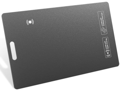 Smart Traceur Carte Portefeuille Compatible iOS Find My & Android Find Hub