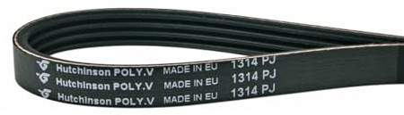 PolyV Keilrippenriemen Keilriemen Waschmaschine 1314PJ4 wie Bosch 00278339 Siemens Constructa Balay Neff Pitsos ua Küppersbusch Vorwerk Schulthess Thermor Novamatic Merker Seppelfricke DeDietrich Ardo