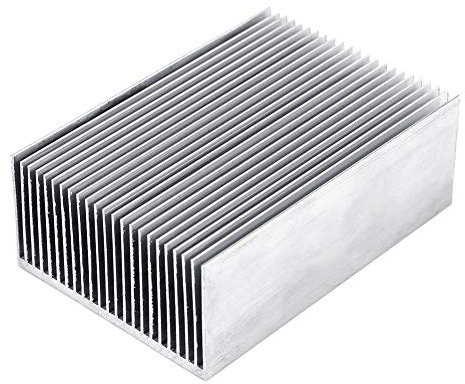 GOTOTOP Kühlkörper, Aluminium, für LED-Verstärker, Transistor, IC-Modul, 100 x 69 x 36 mm, 1 Stück