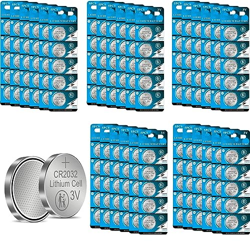 CR2032 Battery 230mAh CR2032 3V Lithium Battery 150 Pack