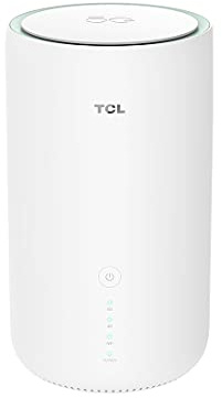 TCL LinkHub HH500E 5G CPE, Smarthome Dual Band Wi-Fi Router, Qualcomm X55 Snapdragon Chipset, Download Speeds of 2.8Gbps, Connects 128 Devices, Unlocked to any Network + UK Plug - White