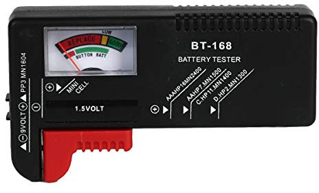 BEAUTYBIGBANG Digital Battery Tester Mini Cell Rechargeable Multi Battery Volt Checker for Household AA AAA