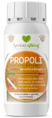 SYMBIOETHICAL - PROPOLIS, Natürlicher Pflanzenschutzverstärker, für biologische Landwirtschaft, Made in Italy, 250 ml
