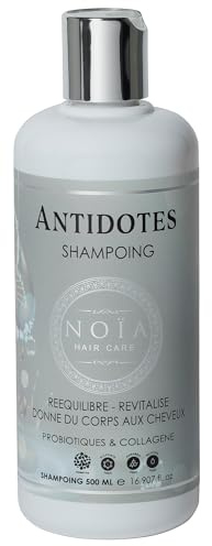 Shampoing sans sulfates - Probiotiques & Collagene - Gamme Antidotes - NOÏA HAIR - 500ML