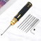 Prime Model Scriber Model kit Gundam Resin Carved Scribe Tool line Hobby Cutting Tool Chisel 7 Blades for RC Car/Drone Repair (1)