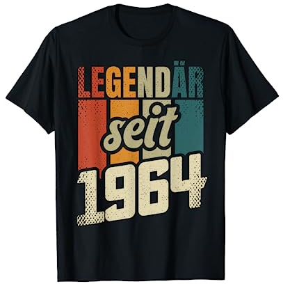 62. Geburtstag Mann Frau 62 Jahre 1964 Deko Geschenk Lustig T-Shirt