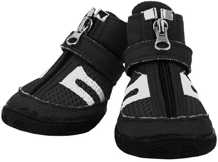Puppia Hiker(B-Type) Hundeschuhe, 6-XXL, Schwarz