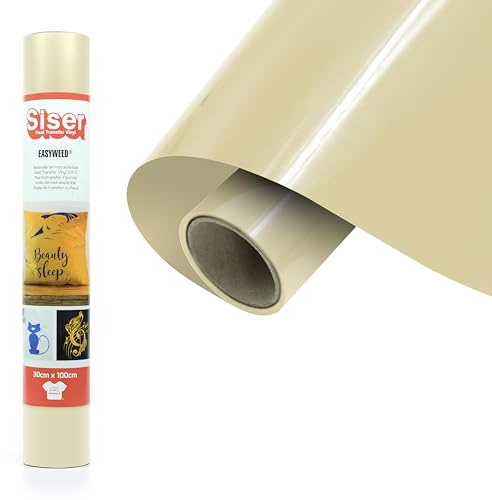 Siser® EasyWeed® Perla, 30cm x 1mt, vinile termotrasferibile termoadesivo per personalizzare i tessuti, hobby creativi, certificato VeganOk e Oeko-Tex standard 100 classe I.