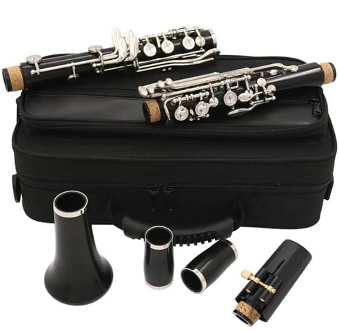 Klarinette Instrument Bakelit-Klarinette, 17 Tasten, B-Klarinette, Verschlussloch, Spezial-Klarinette Mit Koffer