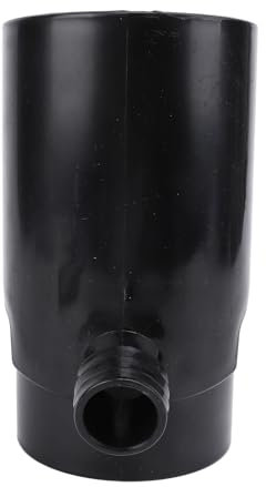 HEEPDD di Raccolta dell'Acqua Piovana da 10 Cm Deviatore per Grondaia Il Deviatore dell'Acqua Piovana Devia L'acqua nel Barile di Pioggia (Black)