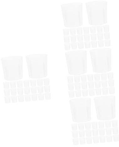 iplusmile 400piezas Vaso Medidor Doble Para De Epóxido y Taza Medidora Transparente Para Cocina