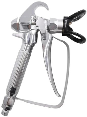 Pistola a spruzzo airless argento di qualità professionale for spruzzatori di vernice elettrici a pistone con ugello di spruzzo 517 Migliore promozione