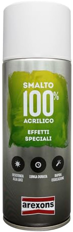 La zappa Smalto spray effetto fluorescente a base di resine sintetiche e speciali pigmenti (Arancio Fluo)