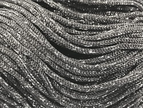 SWAN BLACK GLITTER THAI CORDINO 500G (GRIGIO/ARGENTO)
