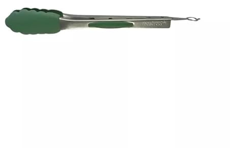 Mastrad - Pince de cuisine - Multi-fonction - Acier et Silicone Kaki - MASTRAD