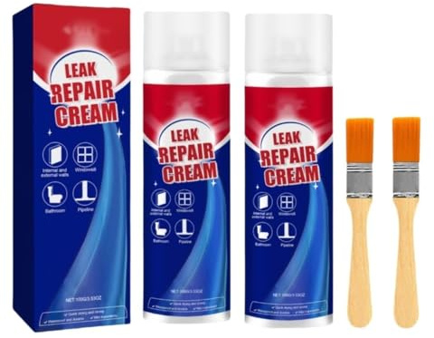 Spray impermeabilizante y sellador para fugas, reparación de fugas en múltiples superficies, revestimiento impermeabilizante para interiores y exteriores, secado rápido, fácil de aplicar