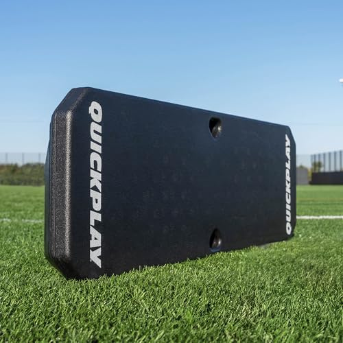 QUICKPLAY Replay Boombox Soccer Rebound Board – Rimbalzo portatile a doppia superficie con angolo regolabile – Attrezzatura per allenamento di calcio per controllo, pratica di passaggio