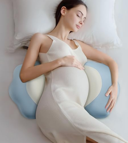 Memory Foam Maternity Pillow for Sleeping, Pregnancy Pillows Support for Back Belly HIPS, Adjustable Travel Wedge Pillow for Pregnant Women, Side Spleeping Pregnant Pillows with Pillowcase