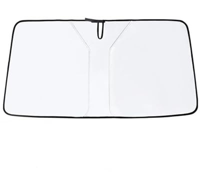 Pare-Soleil Fenêtre Pare-Soleil pour Pare-Brise Voiture Bloque Les Rayons UV réflecteur fenêtre Automatique Protection Pare-Soleil Parasol Pliable Store Enrouleur(Size L)