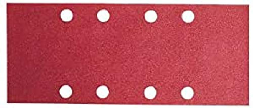 Bosch Accessories 2609256B00 Feuilles abrasives pour Ponceuses vibrantes 93 x 230 4 feuilles grain 60/4 feuilles grain 120/2 feuilles grain 180 Nombre de trous 8