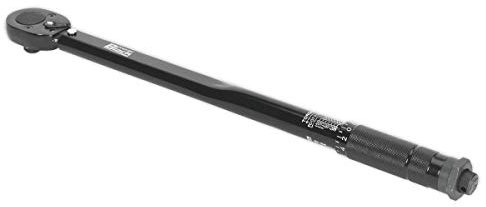 Sealey Ak624B Micrometer Torque Wrench 1/2In Sq Drive Calibrated Black Series