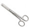 MJW Ciseaux d'infirmière de qualité supérieure en acier inoxydable brossé autoclavables 15,5 cm, Argenté