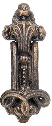 Moritz Türklopfer Ornament Antik Stil Gusseiesen Rustikal Türklingel Door Knocker Barock Türglocke Haustür Türdekoration Türgong
